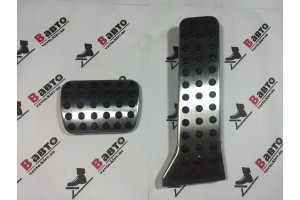 Накладка на педали Mazda 2, 3, 6, CX-3, CX-5 (Автомат. КПП)